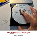 Verbatim 4X DVD+RW 30 Pack Spindle 4.7GB Rewritable Discs view 3
