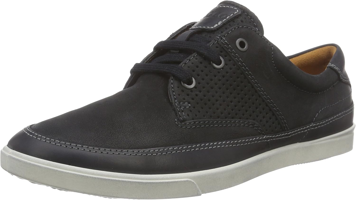 ecco collin nautical perforated slip on