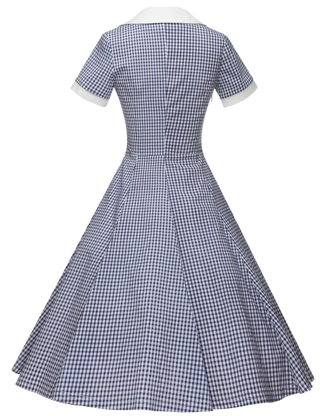 vintage swing dress with pockets
