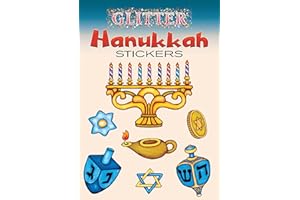 Glitter Hanukkah Stickers (Dover Little Activity Books Stickers)