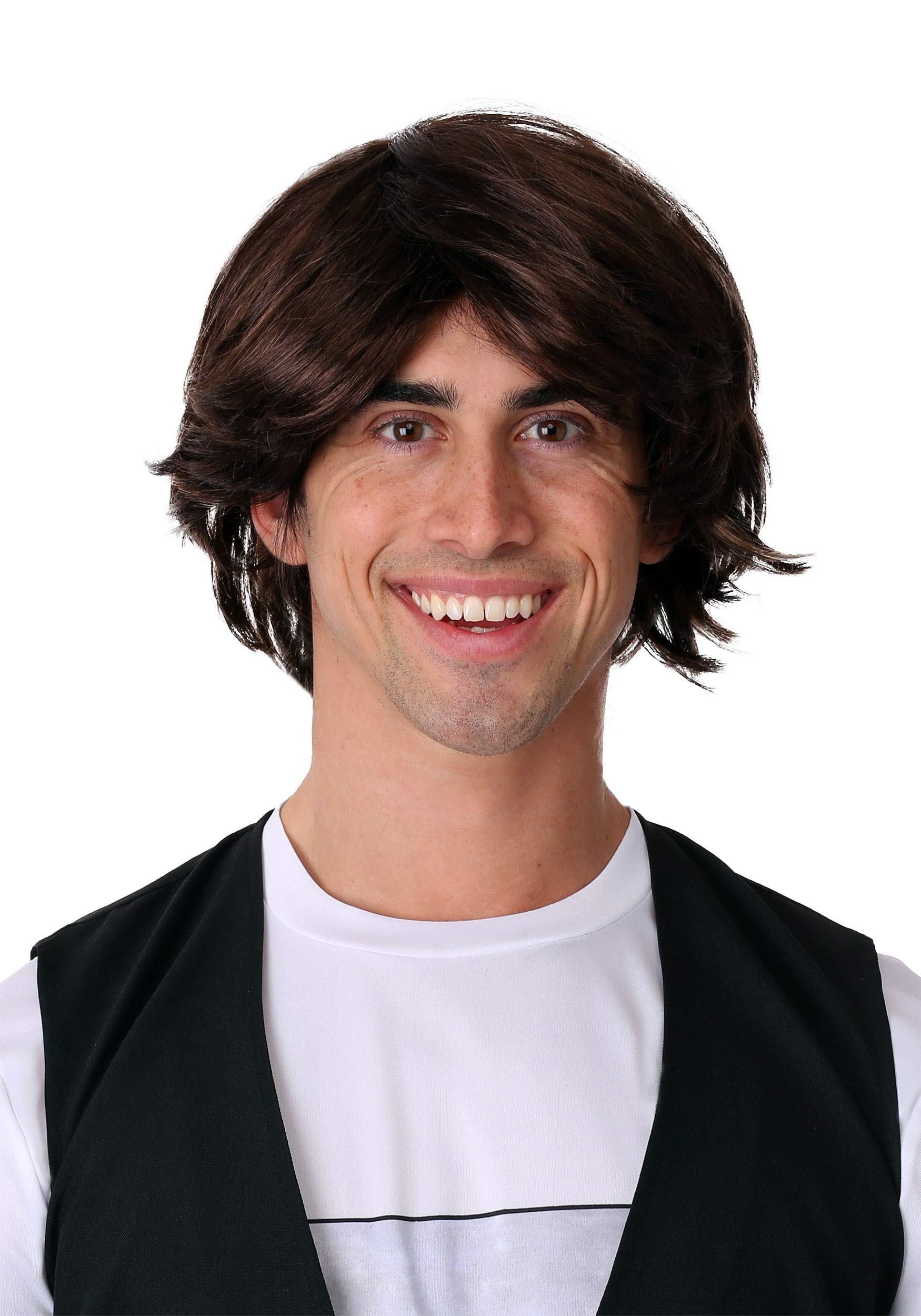 Fun CostumesBill & Ted's Excellent Adventure Ted Wig for Adults - 80s 90s Movie Character Cosplay Wigs for Men ST