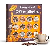 Flavors of Fall Coffee Pods Gift Set - 12 Fall-Inspired Pods for Coffee Machine - Perfect for Autumn Lovers
