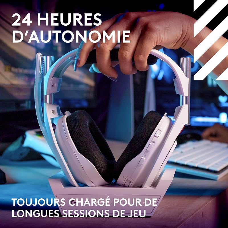 Astro A50 Lightspeed, Casque Gaming sans Fil + Station