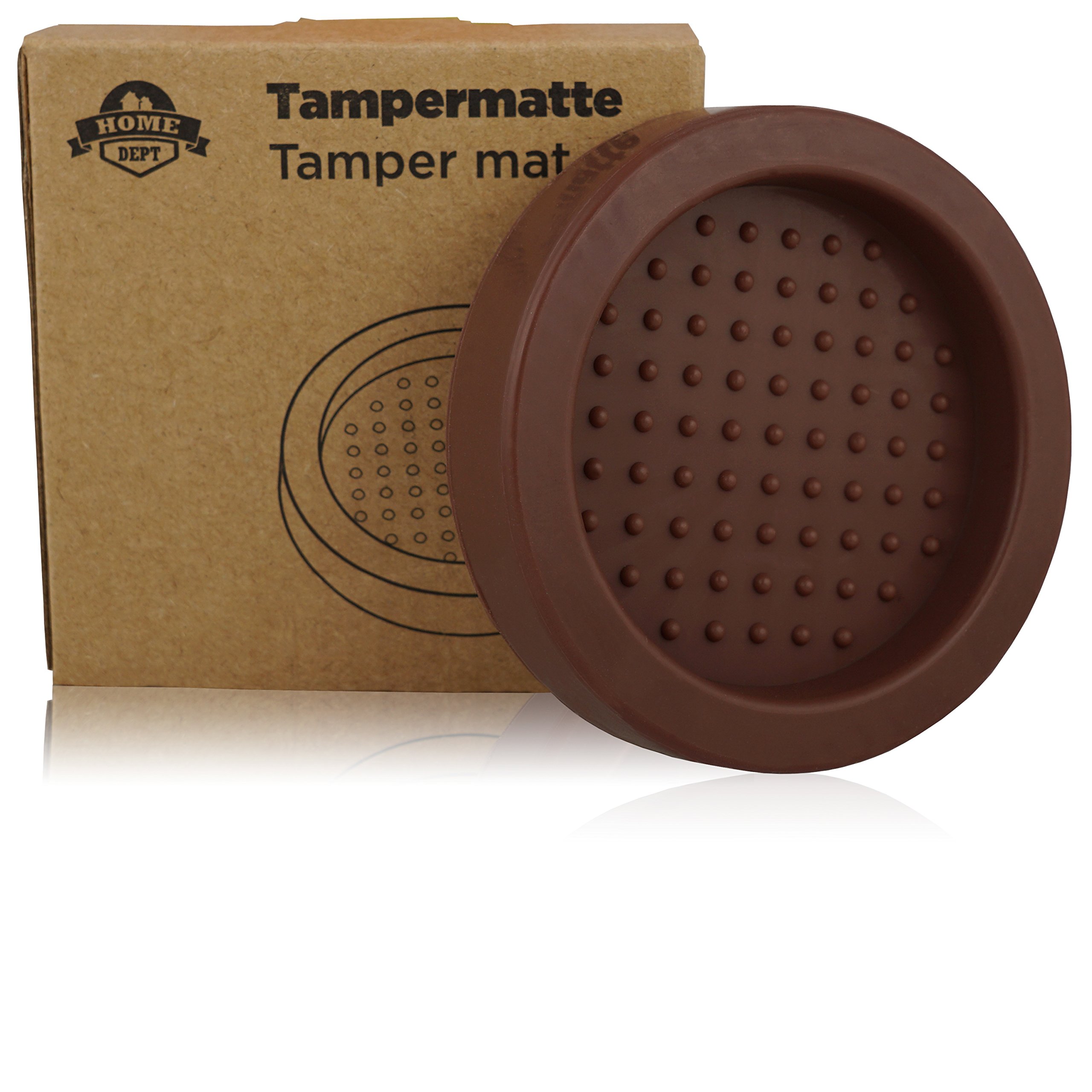 Tamper mat for perfect tamping of your espresso coffee with the