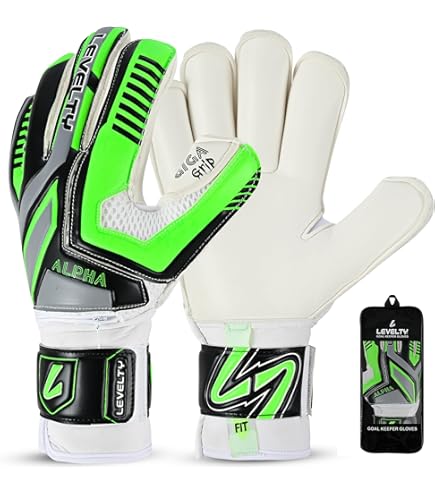 Soccer Goalie Gloves Kids 1pair Goalie Goalkeeper Gloves With