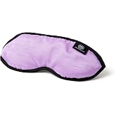 Wild Essentials Infusion Sleep Mask Infused with French Lavender, Includes resealable Pouch to Keep Fresh, Nose Bridge to Block Light Below Eyes, Aromatherapy, Calming, Relaxing, Purple