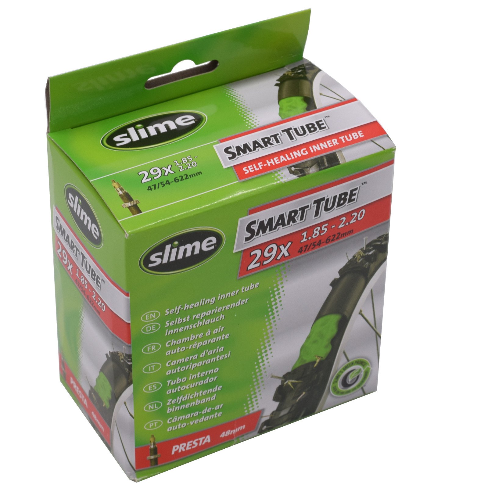 Slime Smart Self Healing Mountain Bike Inner Tube 29" X 1.85-2.20 Presta Valve