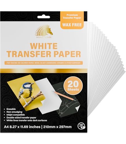 Saral Wax-Free Transfer Paper Roll - 12" X 12' Yellow Tracing Paper For Artists & Crafters - View #4