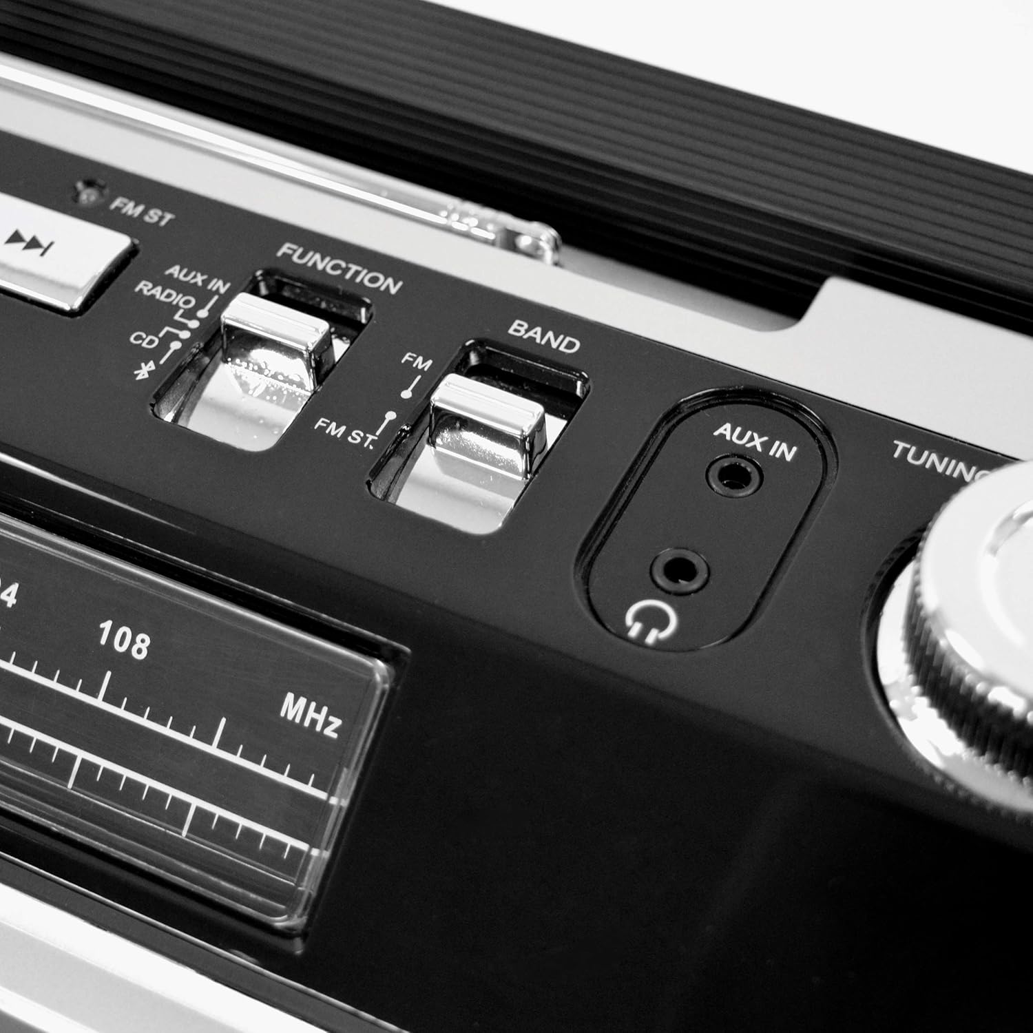 studebaker 80's retro street bluetooth boombox