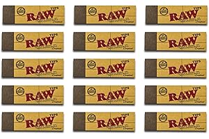 Vittano Multipack – Includes 15 RAW® Unbleached Paper Filter Tip Booklets (750 Total) | Sealed Multipack Packaged in Canada