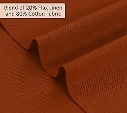 Ruvanti Linen Napkins Set of 12, 18x18 Cloth