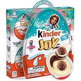 Kinder Joy Eggs, Assorted Variety Pack Treat + Toy, 6 Ct, 4.2 Oz | Fairies &amp; Friends toy and treat with sweet cream and crispy wafer bites, perfect party favors for kids, or for a pinata