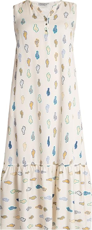 FINN-FLARE Damen Maxikleid mit eleganten Volants : Amazon.de: Bekleidung