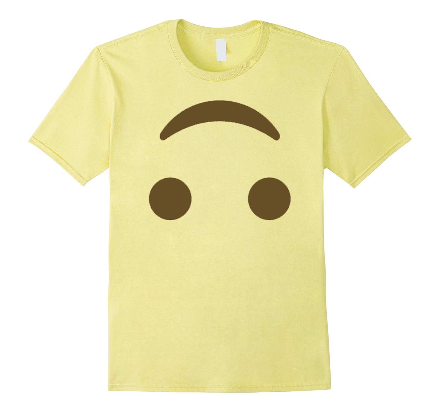 Upside Down Smile face Emoji tee shirt group couple costume-ANZ