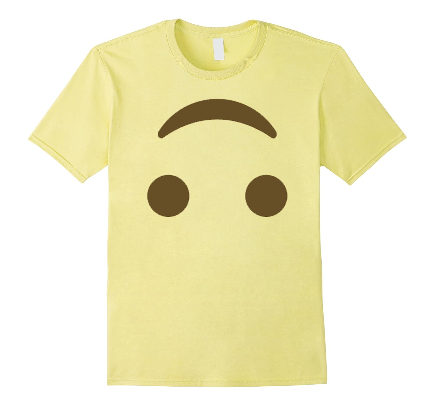 Upside Down Smile face Emoji tee shirt group couple costume-ANZ