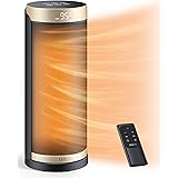 Dreo Space Heater for Indoor Use, 1500W Fast Heating Ceramic Electric Heater with Thermostat, Remote, Overheating & Tip-Over 