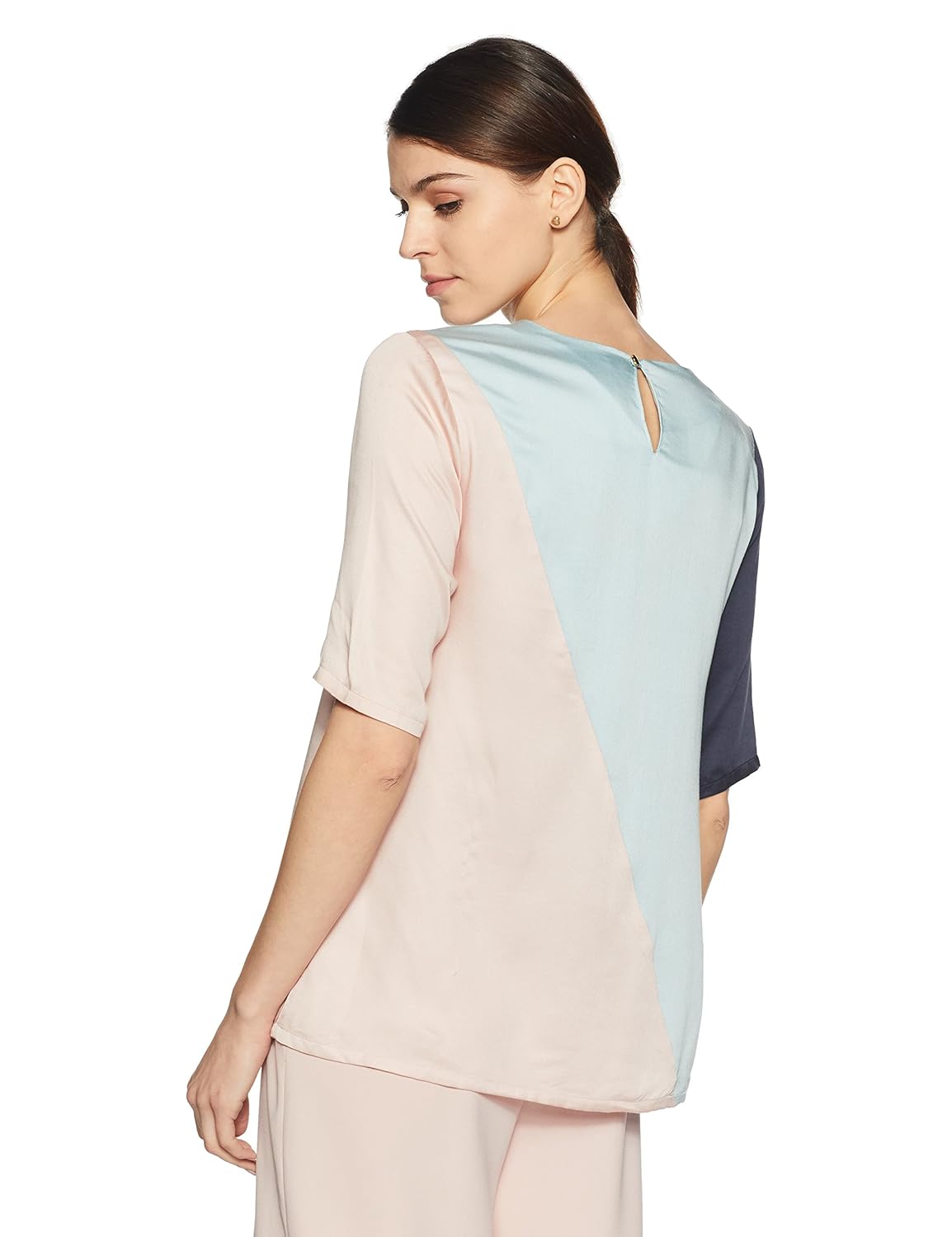 van heusen women's plain regular fit modal shirt