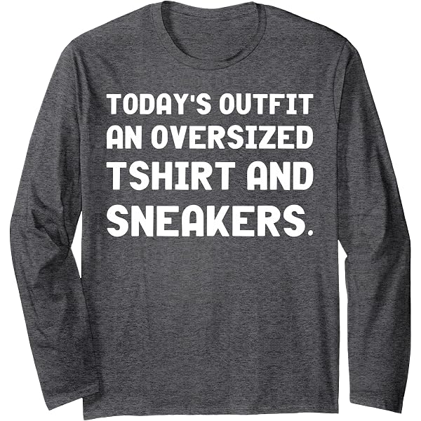 Amazon.com: Womens Today's Outfit An Oversized Tshirt And Sneakers V-Neck T- Shirt : Clothing, Shoes & Jewelry