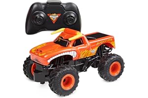 Monster Jam, Official El Toro Loco Remote Control Monster Truck for Boys and Girls, 1:24 Scale, 2.4 GHz, Kids Toys for Ages 4 and Up