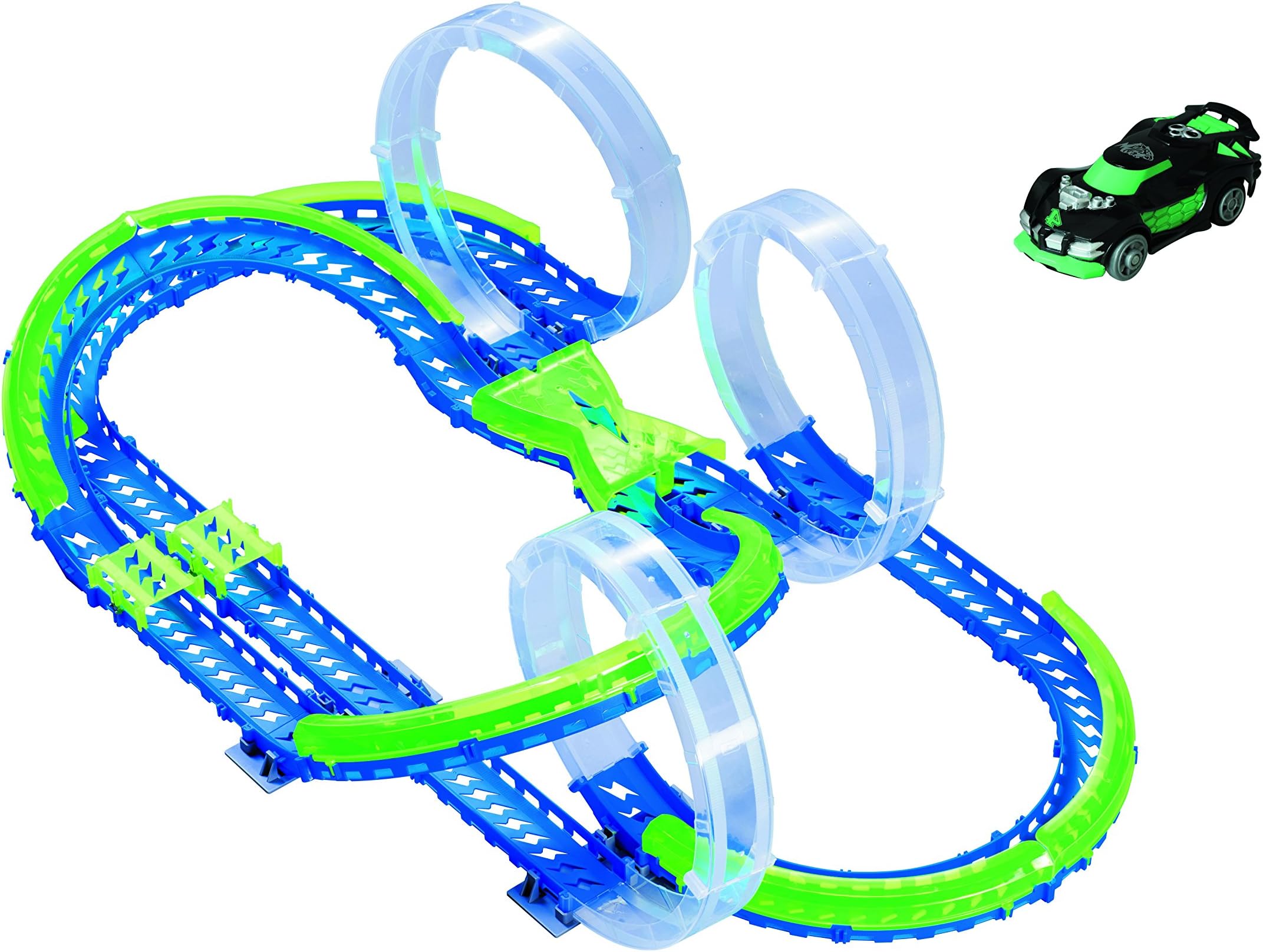 Wave Racers - Triple Sky Loop Raceway Track Set