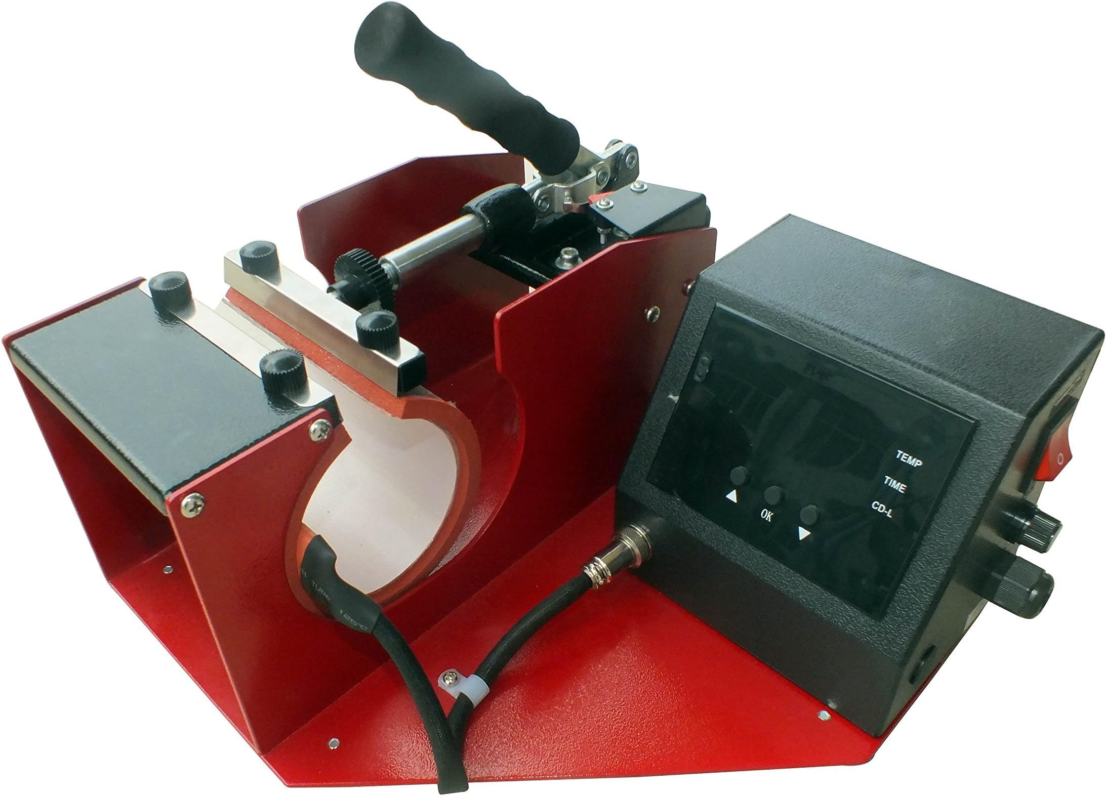 PressMate Mug Heat Press For Dye Sublimation Pressing + 17oz Latte Mug Attachment