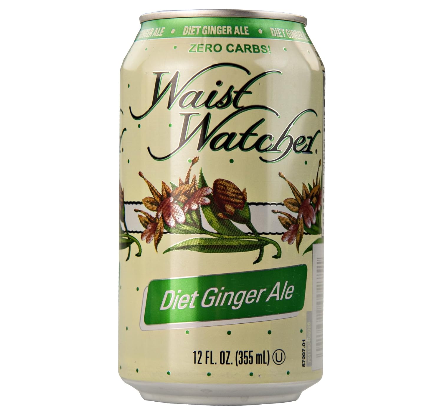 Waist Watcher CaffeineFree Diet Ginger Ale, 12 Oz. Cans