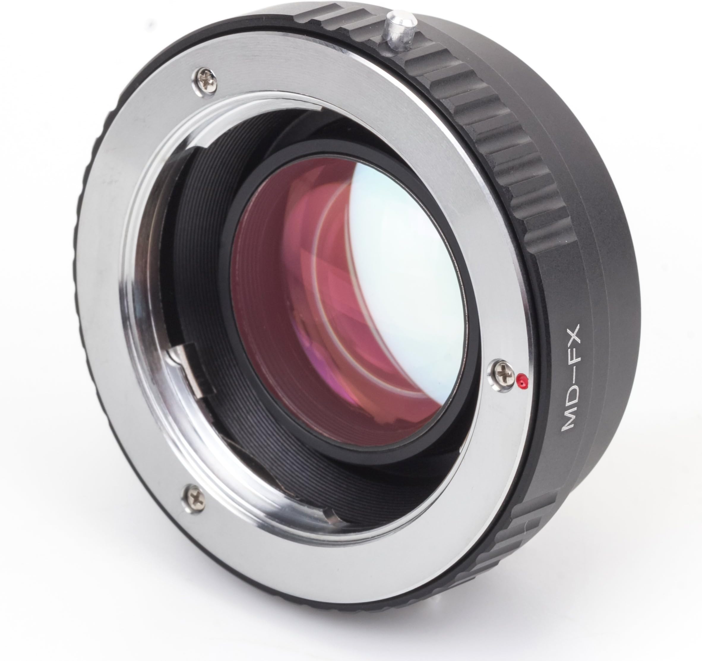 Pixco Pro Focusing Infinity Speed Booster Focal Reducer with Optical Glass Lens Adapter for Minolta MD Lens toFujifilm X-A5 X-A20 X-A10 X-A3 X-A2 X-A1 X-T2 X-E3 X-E2S X-E2 X-E1 X-T100 X-T10 Camera
