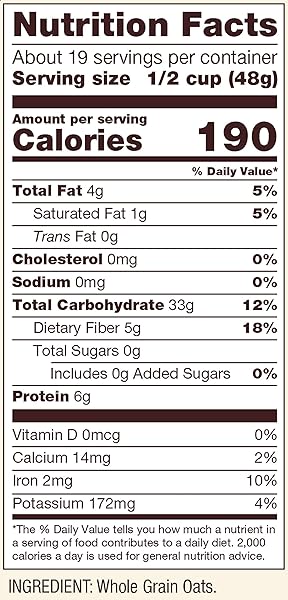 BOB’S RED MILL GLUTEN FREE OLD FASHIONED ROLLED OATS, 32OZ (PACK OF 1) – NON GMO, WHOLE GRAIN, VEGAN, KOSHER