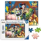 Ravensburger - Disney Pixar Toy Story - 100 Piece Jigsaw Puzzle - Favorite Cast from The Movie - Bright Image of Woody & Friends - Premium Quality - Ideal Gift - Screen-Free Fun - Children Age 6+