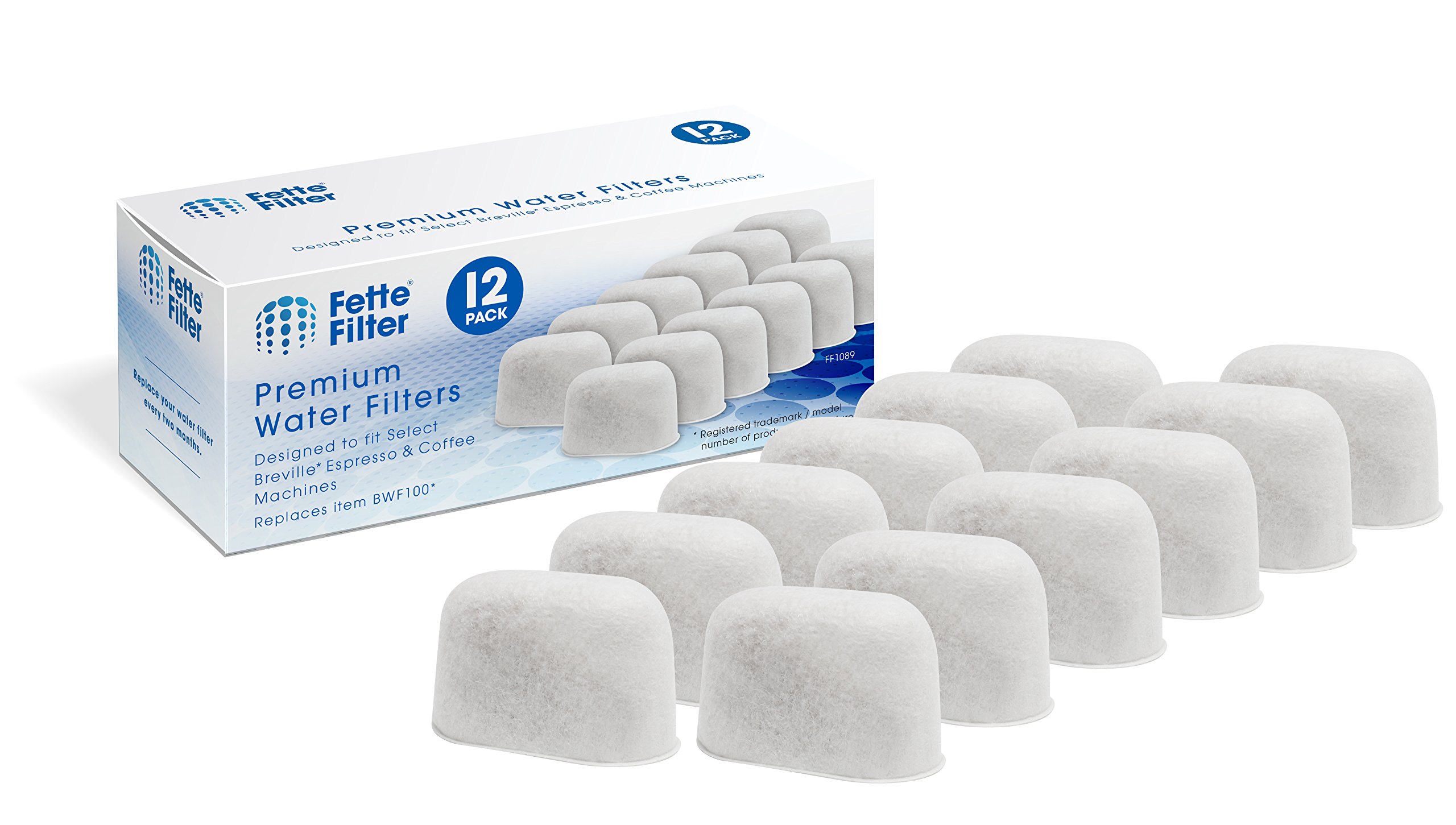 12Pack Breville Compatible Coffee Machine Premium Water Filter