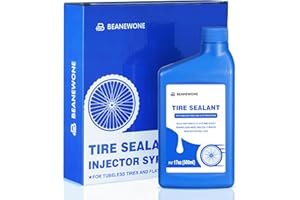 BEANEWONE Tubeless Tire Sealant, 500ML Tubeless Sealant Long-Lasting Bike Sealant for MTB, Road, CX and Gravel Bicycle Tires