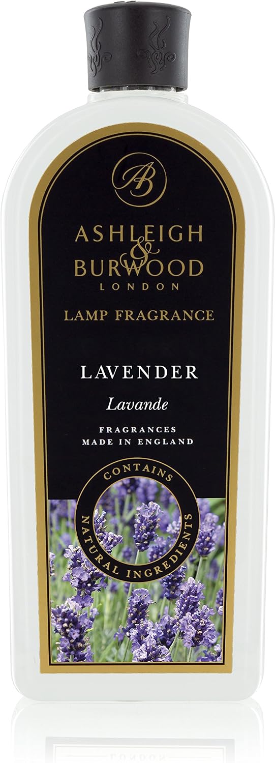 Ashleigh & Burwood Lamp Fragrance Oil, Lavender, 1000ml, Clear, 1 l (Pack of 1)