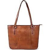 Leather Purse For Women - Real Leather Tote For Women - Ladies Shoulder Handbag For Work, Travel, Casual Use