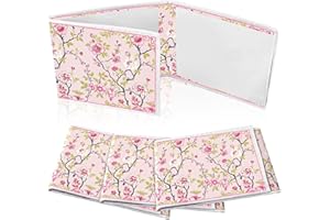 ReignSword 4 Pack Chinoiserie Mahjong Card Sleeve, Soft-Printed Fabric Mahjong Card Holder, Scorecard Protector Holder Cover 