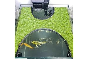 SWITIOR Floating Plant Corral for Aquarium, Fish Tank Accessories to Protects Duckweed from Filters, Automatically Adjusts Height According to Water Level, Suitable for All Duckweed and all aquariums(Style 2)