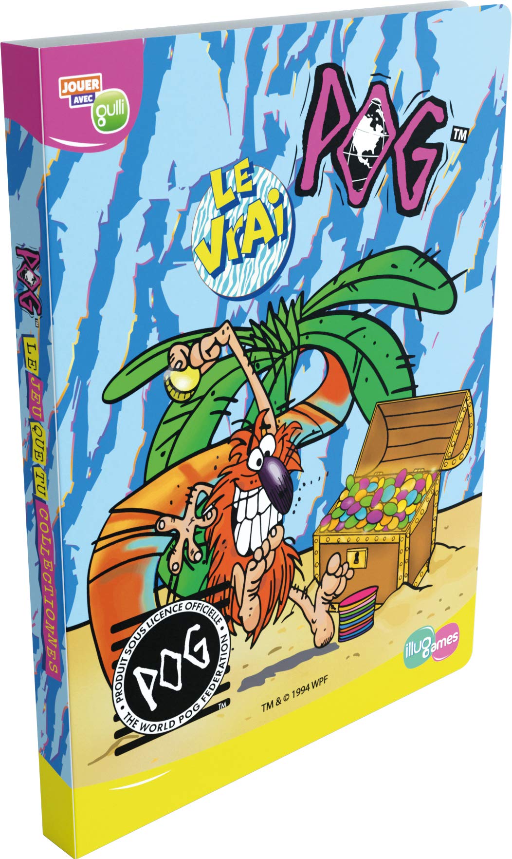 POG, L'Original - Vintage Edition - Storage Folder + 1 POG - Asmodee - Recreate Game