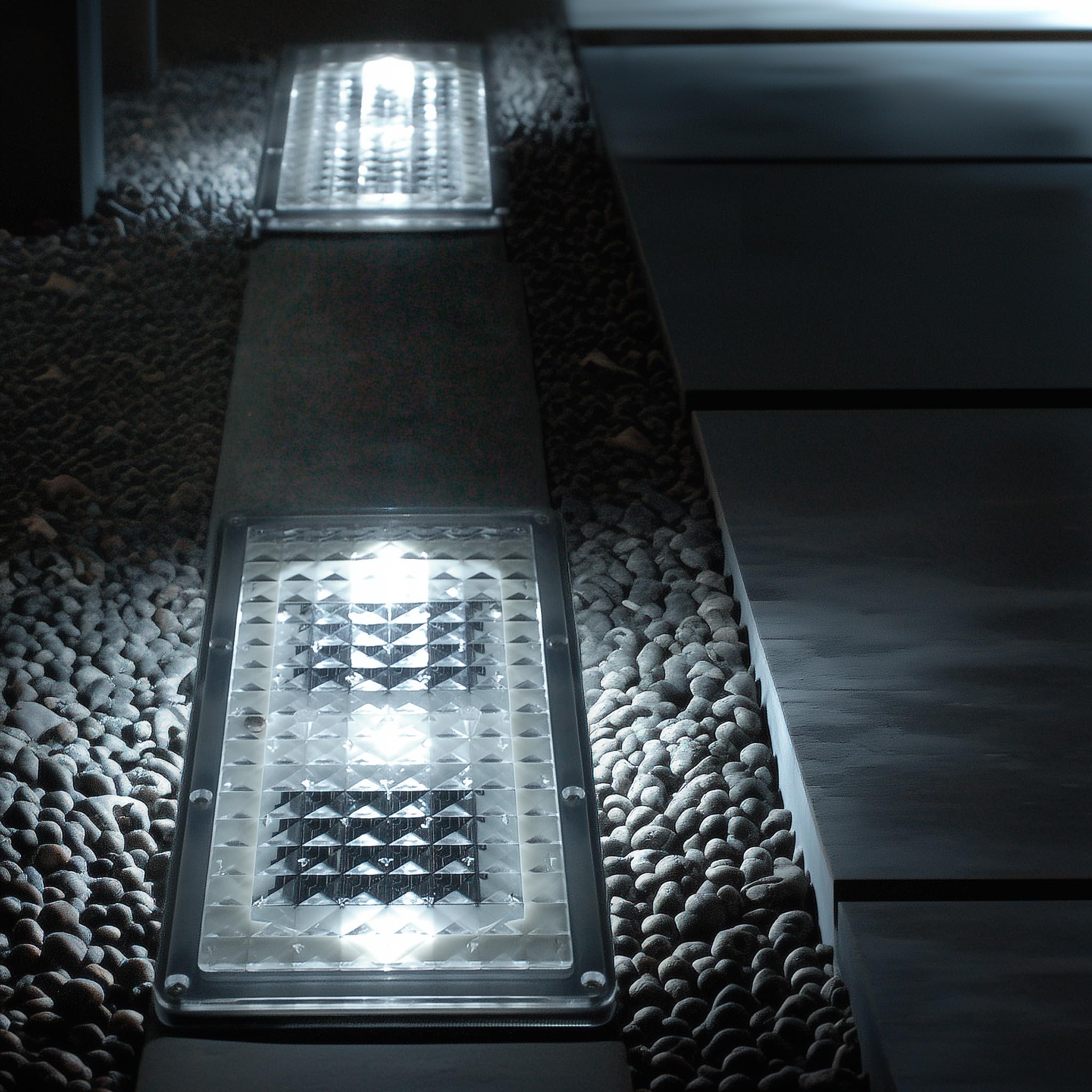 SolarCentre® Paverlight XT Solar Powered Outdoor Brick Driveway Lights (Set of 2)