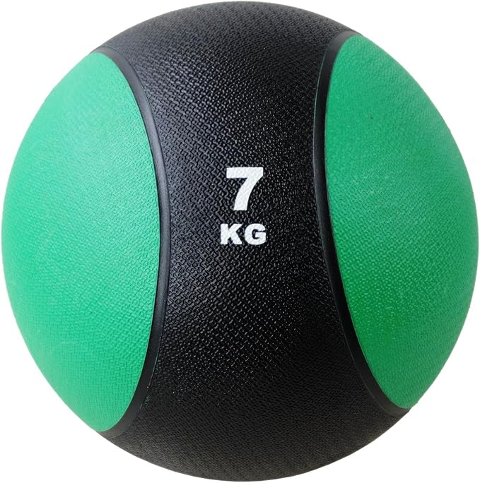 BodyRip 7kg RUBBER MEDICINE BALL BALLS WEIGHTS EXERCISE FITNESS MMA