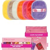 The Original MakeUp Eraser 7-Day Set, Soda Pop | Erase All Makeup with Just Water (Waterproof Mascara, Eyeliner, Foundation, 