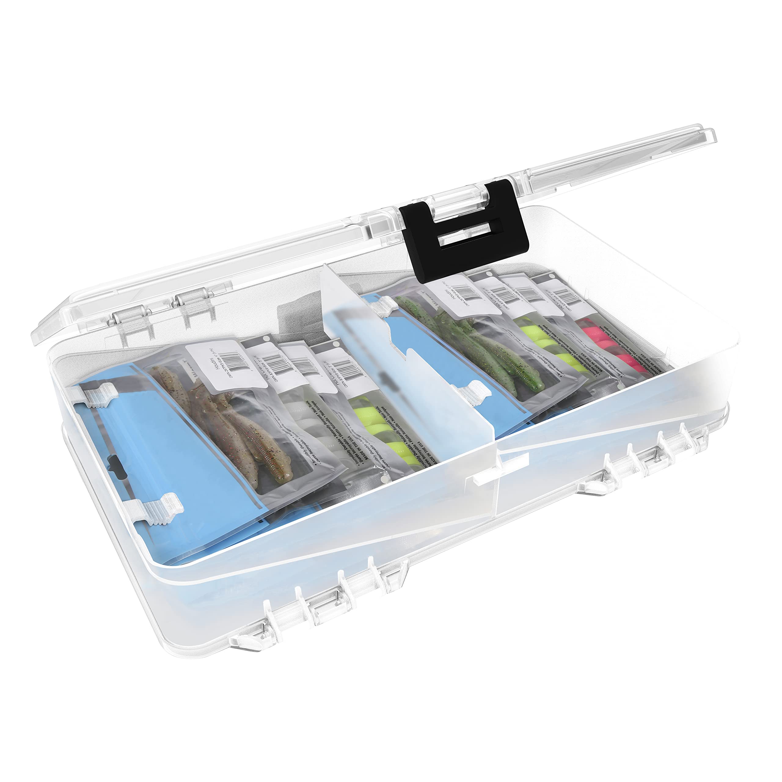 Plano Soft Plastic 3700 StowAway Storage Box, Stowaways, Unisex, Clear