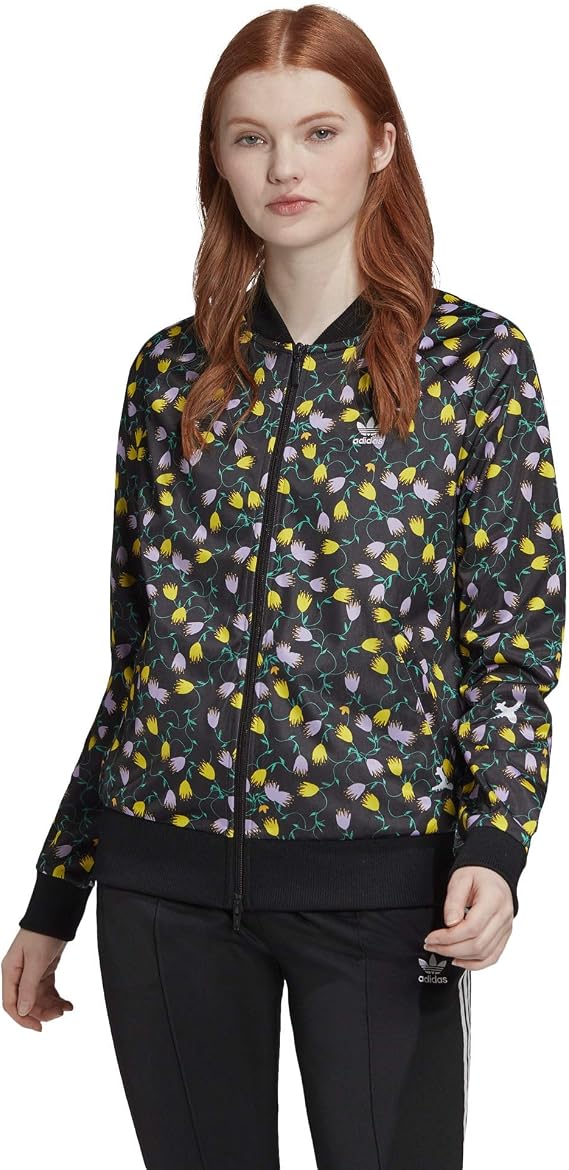 Amazon Adidas アディダス レディースコート ジャケット アウター Aop Track Jacket Multicolor M 並行輸入品 コート ジャケット 通販