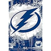 NHL Tampa Bay Lightning - Maximalist Logo 23 Wall Poster, 34L" x 22.4W", Unframed Version