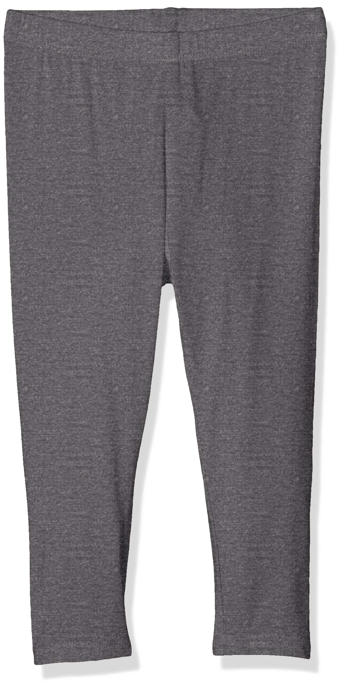 MINYMO Baby Girl Comfortable Quality Leggings, Grey (Dark Grey Melange 121), 9-12 Months
