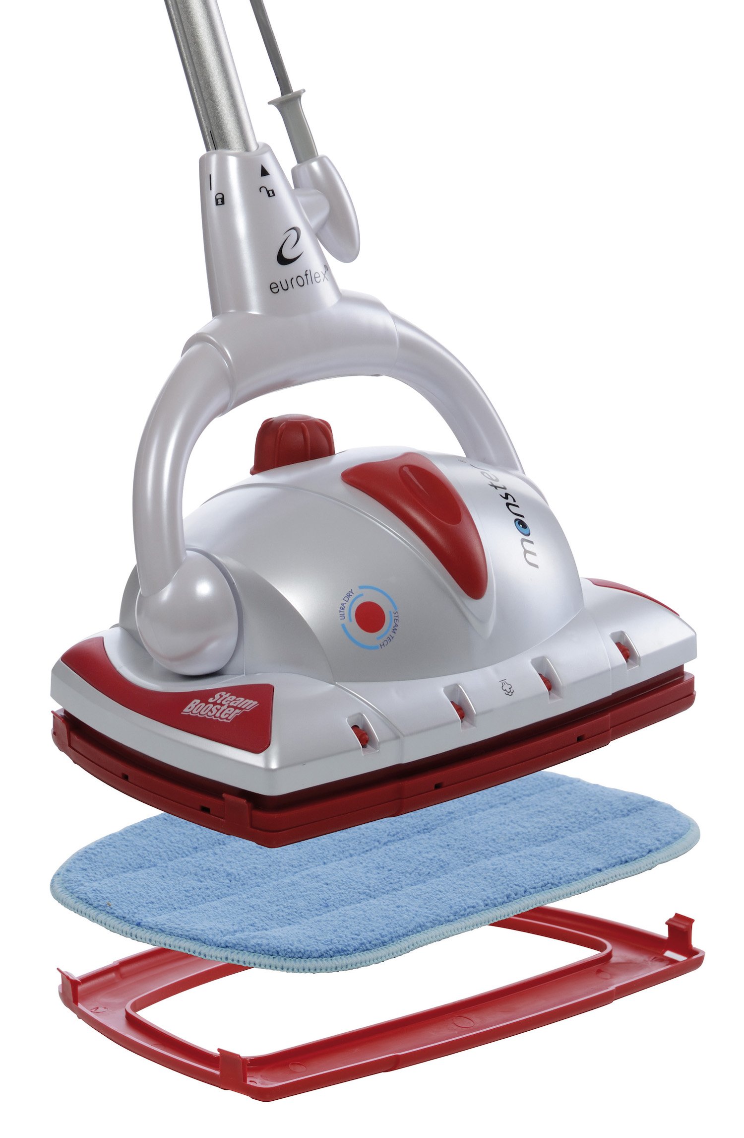 Euroflex Monster Steam Jet SC1Z1 Pressurized Floor Steamer, Ultra Dry