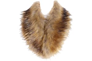 SoulYoung Faux Fur Collar Women's Neck Warmer Scarf Wrap