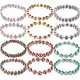 Taouzi Surfer Heishi Bracelets for Women Bulk Handmade Stackable Stretch Friendship Bracelets Christmas Jewelry Gifts for Women