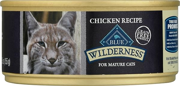 BLUE BUFFALO WILDERNESS, GRAIN-FREE HIGH PROTEIN MATURE CHICKEN...