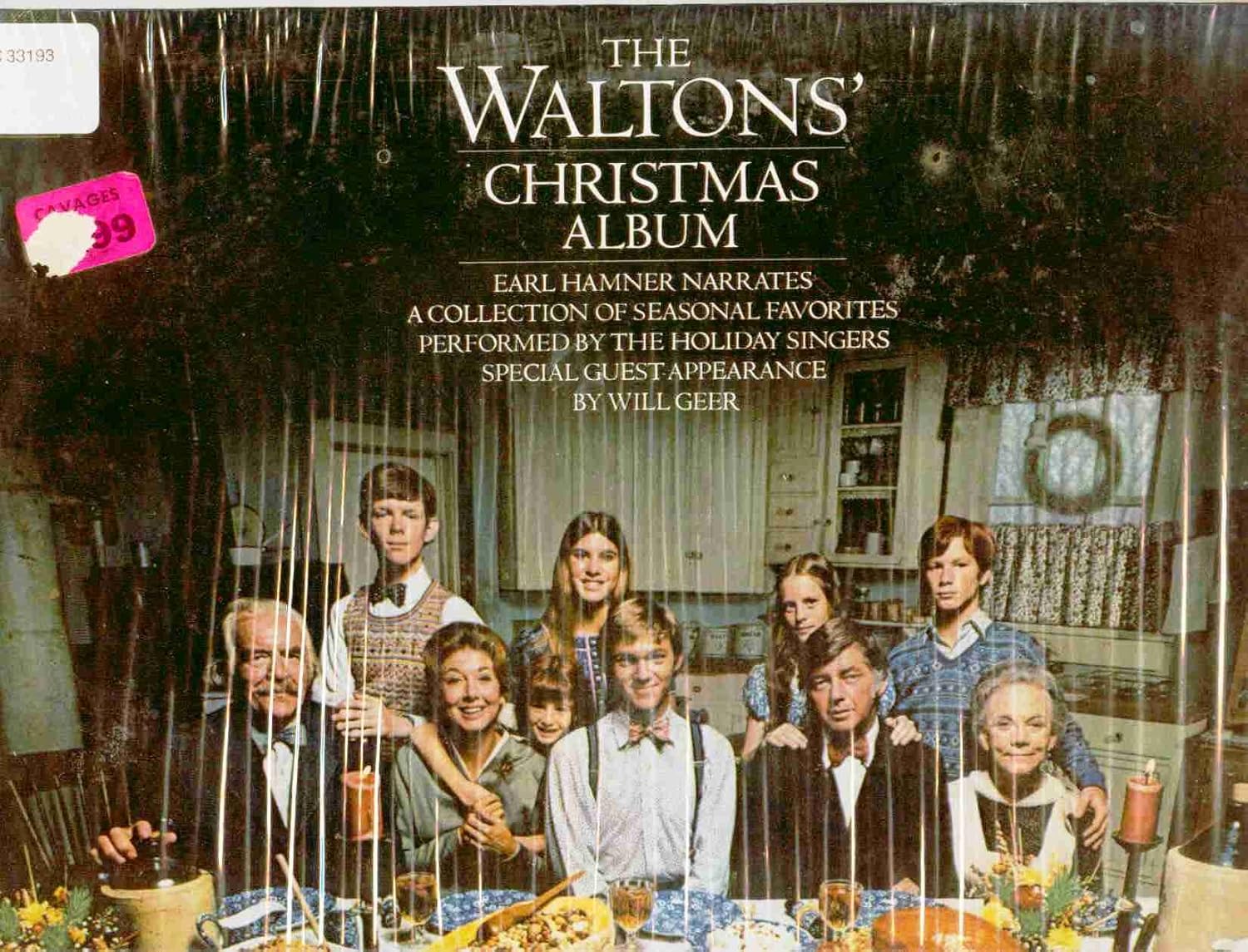  The Waltons Christmas Album (Original 1974 Columbia 33191 LP Vinyl