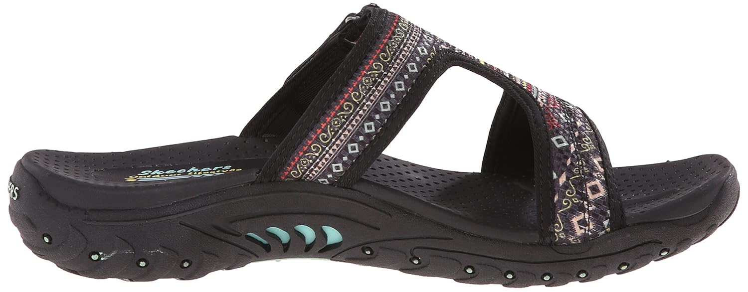 skechers women s reggae t strap sandal
