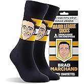 Major League Socks - NHL Boston Bruins Fan Socks - Ideal for Hockey Lovers - Unisex Apparel for Sports Enthusiasts- Size 7-13